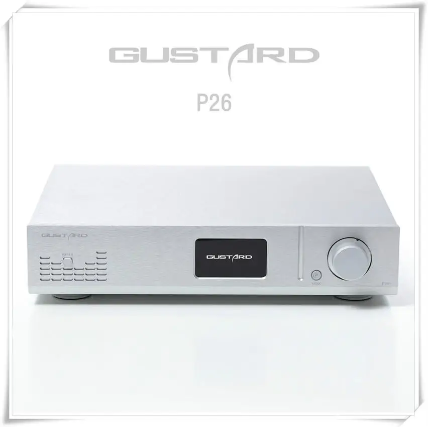 Полноразмерный предусилитель GUSTARD P26 класса A Dual LM49860 Op AMP HIFI предусилитель
Полноразмерный предусилитель GUSTARD P26 класса A Dual LM49860 Op AMP HIFI предусилитель