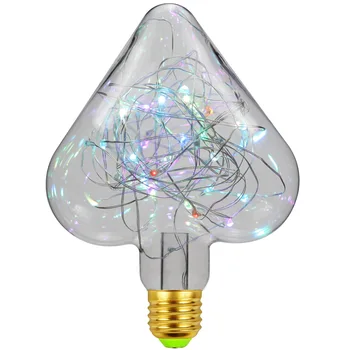 TIANFAN Led Bulbs Copper Wire RGB Falsh led Lights 1.5W Decorative Light Bulb Twikle Star 2300K Heart Edison Bulb
TIANFAN Led Bulbs Copper Wire RGB Falsh led Lights 1.5W Decorative Light Bulb Twikle Star 2300K Heart Edison Bulb