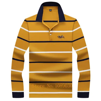 Business polo shirt men long sleeve fashion casual striped cotton man polo shirt 3D embroidery gentleman clothing 2019 polos
Business polo shirt men long sleeve fashion casual striped cotton man polo shirt 3D embroidery gentleman clothing 2019 polos