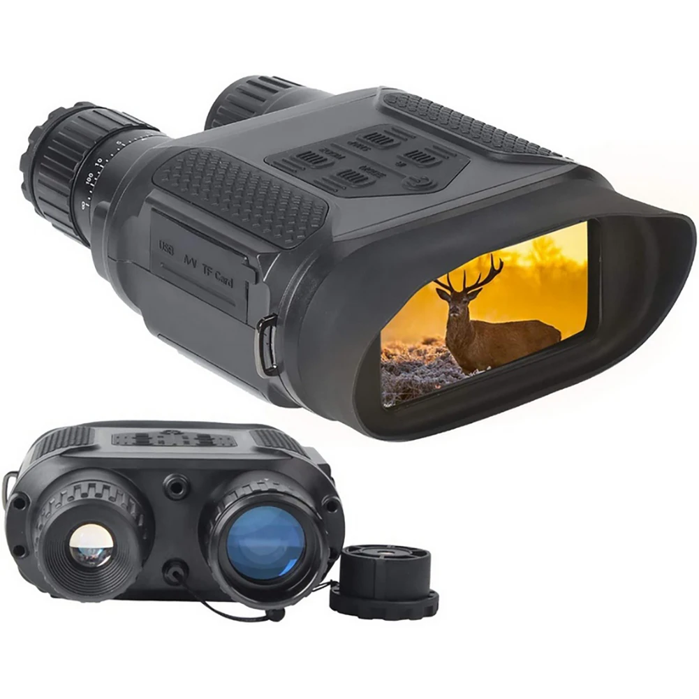 Night Vision Binocular Telescope Infrared HD Digital with 32G TF Card Black for Outdoor Low Light Shooting
Night Vision Binocular Telescope Infrared HD Digital with 32G TF Card Black for Outdoor Low Light Shooting