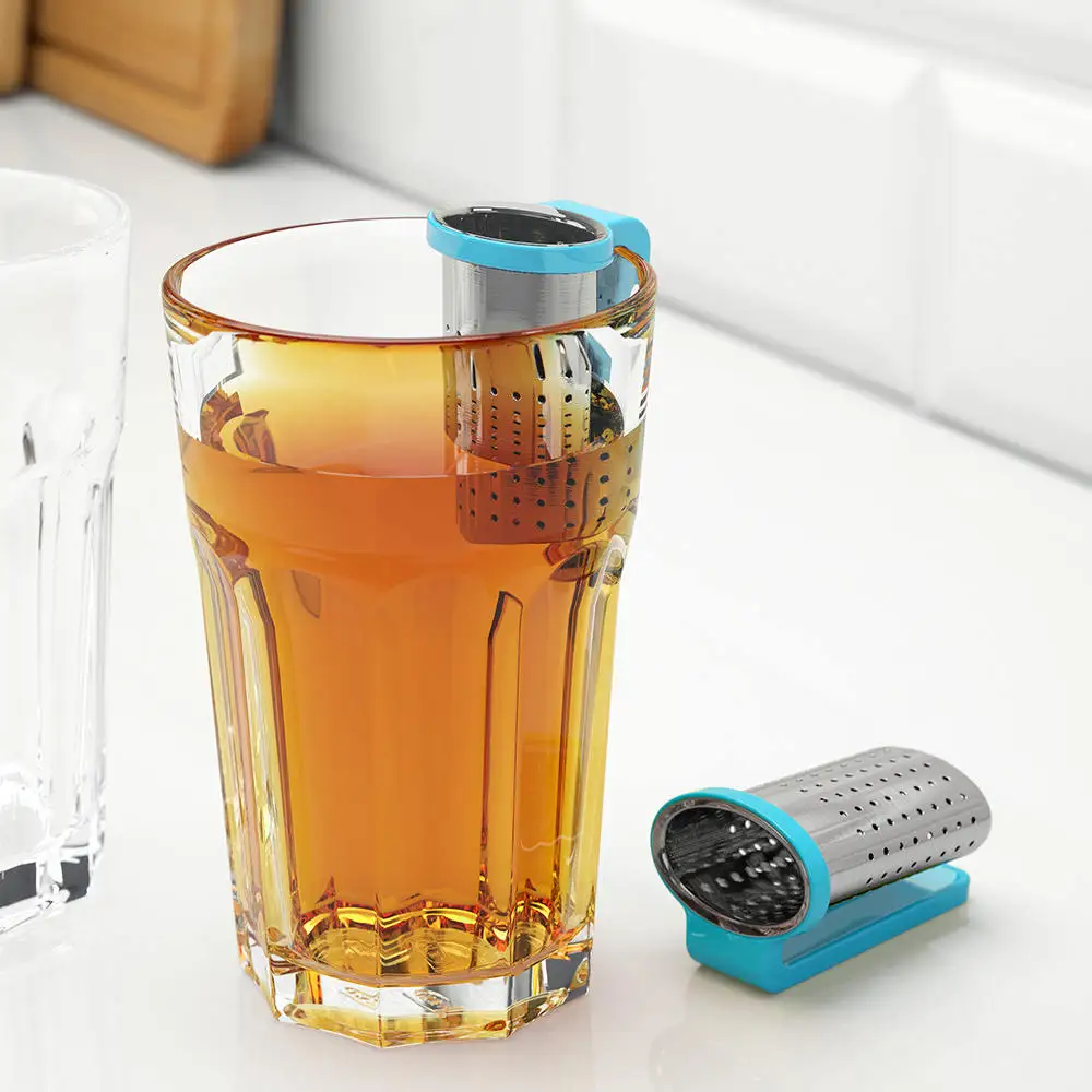 Tea filter Stainless Steel Tea Infuser Loose Leaf Tea Diffuser Strainer Herbal Spice Filter Drinkware With Handle Hanger
Tea filter Stainless Steel Tea Infuser Loose Leaf Tea Diffuser Strainer Herbal Spice Filter Drinkware With Handle Hanger
