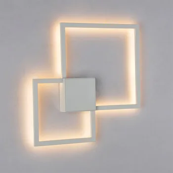 Modern Square Led Wall Lamps Aluminum Frame Shape Bedside Bedroom Bathroom Living room Stairway Wall Lighting Decoration
Modern Square Led Wall Lamps Aluminum Frame Shape Bedside Bedroom Bathroom Living room Stairway Wall Lighting Decoration