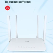 WiFi Router AC1200 for Home, Wireless Router, Dual Band WiFi Router with 4 Gigabit LAN Ports, Coverage up to 3500 sqft, Supports WiFi Router AC1200 for Home, Wireless Router, Dual Band WiFi Router with 4 Gigabit LAN Ports, Coverage up to 3500 sqft, Supports