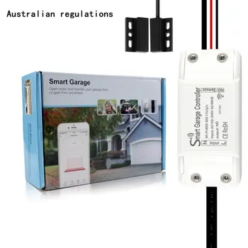 WiFi Smart Garage Door Controller Smart Life APP Remote Open Close Monitor Compatible With Alexa Echo Google Home
WiFi Smart Garage Door Controller Smart Life APP Remote Open Close Monitor Compatible With Alexa Echo Google Home