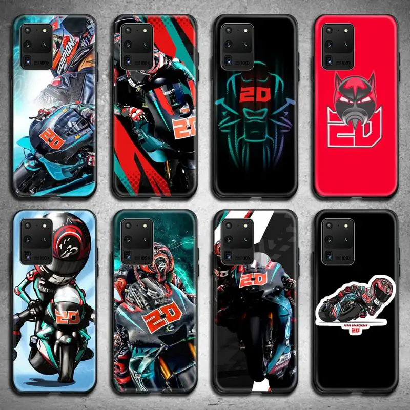 Fabio Quartararo NO 20 Phone Case for Samsung S20 plus Ultra S6 S7 edge S8 S9 plus S10 5G lite 2020
Fabio Quartararo NO 20 Phone Case for Samsung S20 plus Ultra S6 S7 edge S8 S9 plus S10 5G lite 2020