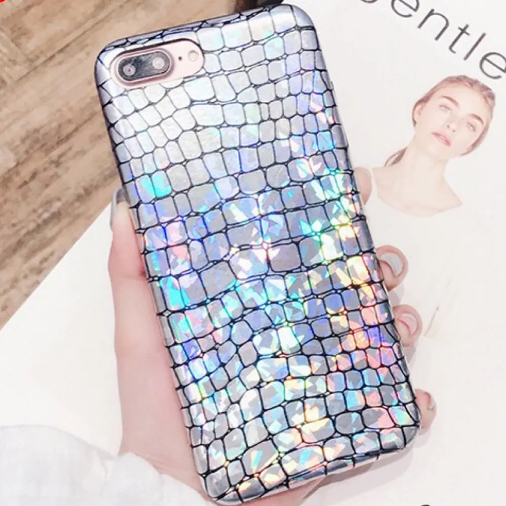 Stylish Shiny Laser Phone Case For Apple iPhone 7 Plus X Xs 6S Plus 6 8 Glossy Luxury Unique Ultra Thin Slim Protective Cover
Stylish Shiny Laser Phone Case For Apple iPhone 7 Plus X Xs 6S Plus 6 8 Glossy Luxury Unique Ultra Thin Slim Protective Cover