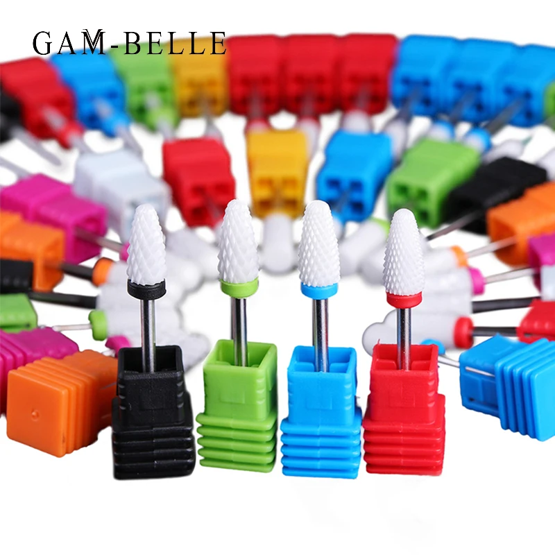 GAM-BELLE Milling Cutter For Manicure Ceramic Mill Manicure Machine Set Cutter For Pedicure Electric Nail Files Nail Drill Bit
GAM-BELLE Milling Cutter For Manicure Ceramic Mill Manicure Machine Set Cutter For Pedicure Electric Nail Files Nail Drill Bit