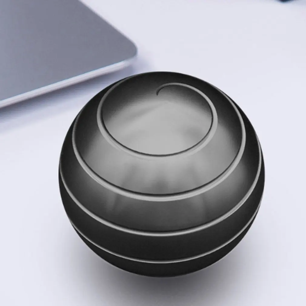38*34mm Ball Shape Metal Desktop Decompression Rotating Spherical Gyroscope Desk Toy Metal Gyro Illusion Flowing Finger Toy
38*34mm Ball Shape Metal Desktop Decompression Rotating Spherical Gyroscope Desk Toy Metal Gyro Illusion Flowing Finger Toy
