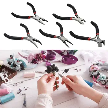 5Pcs Portable Jewelry Making Pliers Multifunctional Wire Crimping Cable Cutters Multi-purpose DIY Hand Tools
5Pcs Portable Jewelry Making Pliers Multifunctional Wire Crimping Cable Cutters Multi-purpose DIY Hand Tools