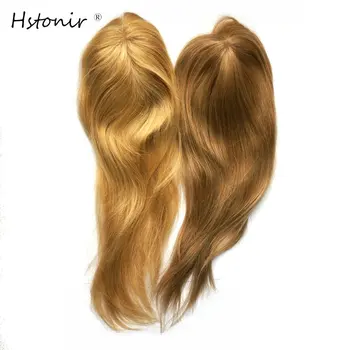 Hstonir Blond 613 Womens Toupee Clip Top Hairpieces Mono Wigs European Remy Hair Closure TP04
Hstonir Blond 613 Womens Toupee Clip Top Hairpieces Mono Wigs European Remy Hair Closure TP04