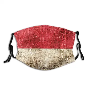 Vintage Aged Indonesian Flag Adult Reusable Mouth Face Mask Indonesia Anti Dust Protection Cover Mouth Muffle with Filters
Vintage Aged Indonesian Flag Adult Reusable Mouth Face Mask Indonesia Anti Dust Protection Cover Mouth Muffle with Filters