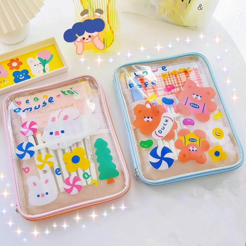 Korean Kawaii School Pencil Case Penal IPAD Bag Pencil case for Girls Large Pen Case Box Note Book Stationery Pouch Supplies
Korean Kawaii School Pencil Case Penal IPAD Bag Pencil case for Girls Large Pen Case Box Note Book Stationery Pouch Supplies