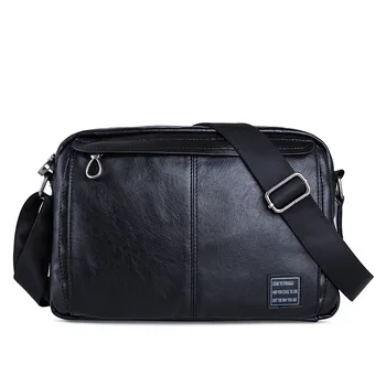 Men's bag 2020 new PU leather solid color shoulder men's bag horizontal section casual messenger bag zipper men's bag
Men's bag 2020 new PU leather solid color shoulder men's bag horizontal section casual messenger bag zipper men's bag