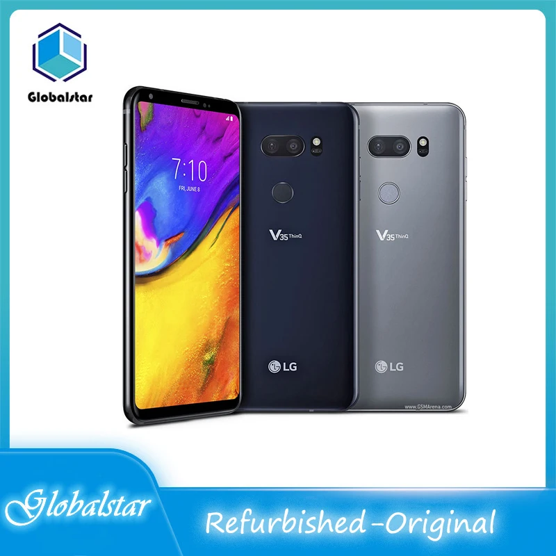 Оригинальный Восстановленный разблокированный сотовый телефон LG V35 ThinQ V350N 6 0
