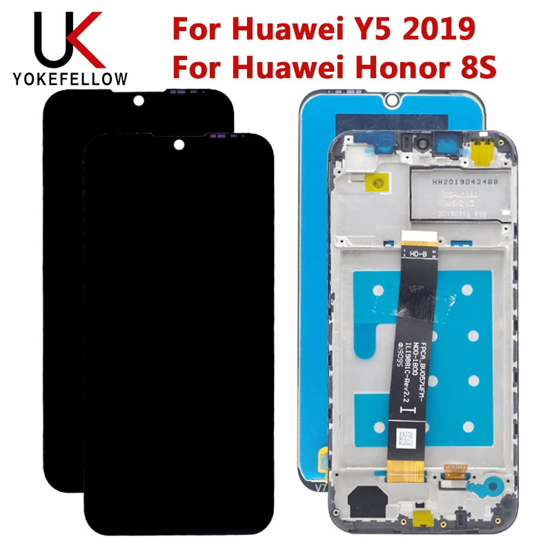 LCD Display For Huawei Y5 2019 LCD Display WIth Touch Screen Digitizer Assembly for Huawei Honor 8S Replacement Display LCD
LCD Display For Huawei Y5 2019 LCD Display WIth Touch Screen Digitizer Assembly for Huawei Honor 8S Replacement Display LCD