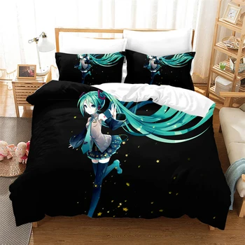 Hatsune Miku Bedding Set Anime Bed Set Duvet Covers Set Two Dimensions Comforter Bedding Sets Bedclothes Bed Linen (No Sheet) 01
Hatsune Miku Bedding Set Anime Bed Set Duvet Covers Set Two Dimensions Comforter Bedding Sets Bedclothes Bed Linen (No Sheet) 01