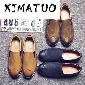 Autumn new one pedal men's lazy casual shoes Korean version of the foot Lok Fu shoes wild men's shoes
Autumn new one pedal men's lazy casual shoes Korean version of the foot Lok Fu shoes wild men's shoes