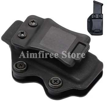 Tactical IWB/OWB KYDEX Magazine Holster Fits Guns Glock 9/40/357 Pouch Case Glock 17 19 26 22 23 27 31 32 33
Tactical IWB/OWB KYDEX Magazine Holster Fits Guns Glock 9/40/357 Pouch Case Glock 17 19 26 22 23 27 31 32 33