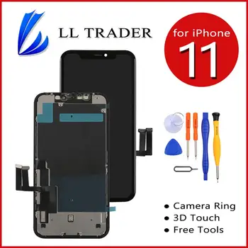 for iPhone 11 LCD Display Screen Replacement Touch Digitizer Assembly 3D Touch True Tone Free Shipping+ Free Tools
for iPhone 11 LCD Display Screen Replacement Touch Digitizer Assembly 3D Touch True Tone Free Shipping+ Free Tools