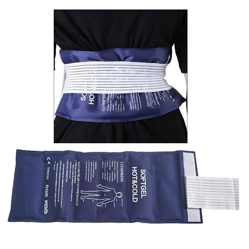 Reusable Hot Cold Gel Pack for First Aid Sports Muscle Pain Relax Ice Heat Pad Reusable Hot Cold Gel Pack for First Aid Sports Muscle Pain Relax Ice Heat Pad