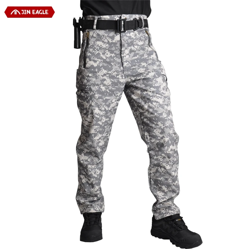 Брюки-карго армейские камуфляжные джинсы боевые брюки Военный стиль тактические