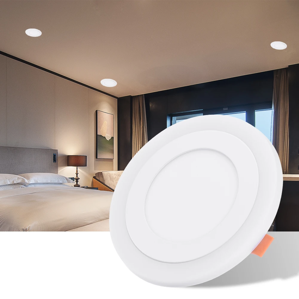 Ultrathin RGB LED Downlight LED Round Panel Light 9W 18W 24W Led Ceiling Recessed Grid Downlight Lamp Lighting 220V
Ultrathin RGB LED Downlight LED Round Panel Light 9W 18W 24W Led Ceiling Recessed Grid Downlight Lamp Lighting 220V
