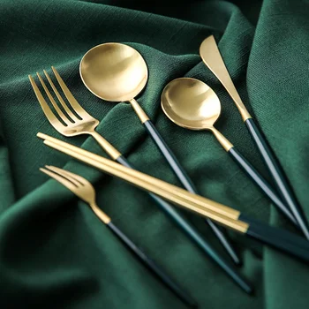Green Pcs Gold Stainless Steel Portable Cutlery Western Dinner Travel Utensil Set Nordic Tableware Luxury Dinnerware New II50DCS
Green Pcs Gold Stainless Steel Portable Cutlery Western Dinner Travel Utensil Set Nordic Tableware Luxury Dinnerware New II50DCS