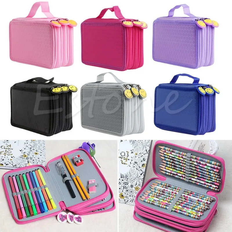 Portable Drawing Sketching Pencils Pen Case Holder Bag For 52Pcs Pencils New Stationery Drawing
Portable Drawing Sketching Pencils Pen Case Holder Bag For 52Pcs Pencils New Stationery Drawing