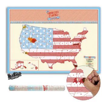 Big Size Scratch Map USA Scratch Off World Travel Map For Travelers Gifts Personalized Map Wall Stickers Poster Home Decoration
Big Size Scratch Map USA Scratch Off World Travel Map For Travelers Gifts Personalized Map Wall Stickers Poster Home Decoration
