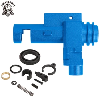 CNC 7075 Aviation Aluminum Hop Up Chamber For M4 M16 Series AEG Airsoft Marui Dboys JG Hunting Paintball Shooting Accessories
CNC 7075 Aviation Aluminum Hop Up Chamber For M4 M16 Series AEG Airsoft Marui Dboys JG Hunting Paintball Shooting Accessories