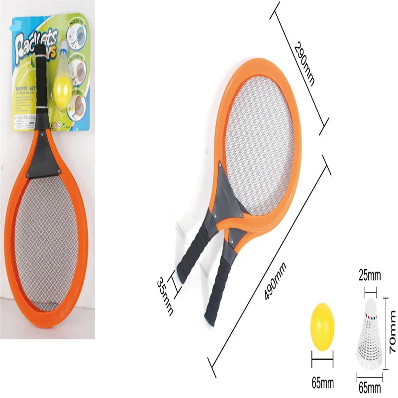 Children Fabric Tennis Racket Badminton Racket Kindergarten Racket Toy Outdoor Sports Leisure Set
Children Fabric Tennis Racket Badminton Racket Kindergarten Racket Toy Outdoor Sports Leisure Set