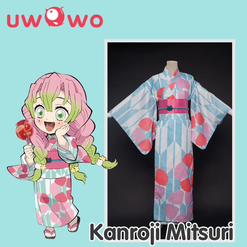 Pre-sale Uwowo Anime Demon Slayer Kanroji Mitsuri Cosplay Costume Summer Version Kimono Outfit for Women Pajamas Halloween
Pre-sale Uwowo Anime Demon Slayer Kanroji Mitsuri Cosplay Costume Summer Version Kimono Outfit for Women Pajamas Halloween