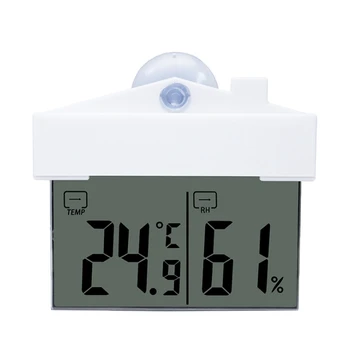 Sucker Digital Hygrometer Household Multifunctional Electronic Fashion Temperature and Humidity Meter
Sucker Digital Hygrometer Household Multifunctional Electronic Fashion Temperature and Humidity Meter