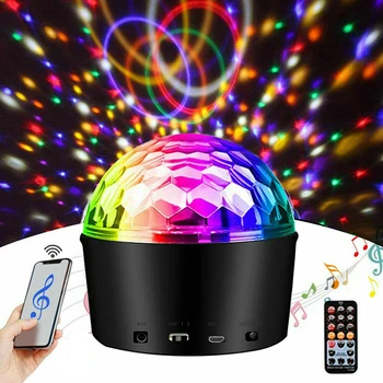 RGB LED Party Effect Disco Ball Light Stage Light Mini 9Led RGB Stage Lamp fot Home Music KTV Party DJ Lights
RGB LED Party Effect Disco Ball Light Stage Light Mini 9Led RGB Stage Lamp fot Home Music KTV Party DJ Lights