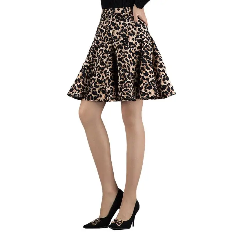 Idopy Womens Cute Leopard Skirt Classic Office A-Line High Elastic Waist Pleated Mini Skirts For Lady
Idopy Womens Cute Leopard Skirt Classic Office A-Line High Elastic Waist Pleated Mini Skirts For Lady