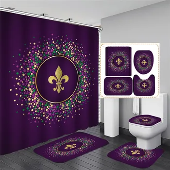 Mandala Decorative Shower Curtain Waterproof Polyester Boho Blue Bath Curtain With Hooks for Bathroom
Mandala Decorative Shower Curtain Waterproof Polyester Boho Blue Bath Curtain With Hooks for Bathroom