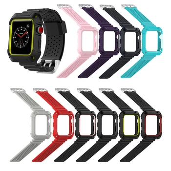 Wristband Replacement For Apple 1/2/3 Universal Breathable Double Color Frame Sports Smartwatch Silicone Strap 1SH
Wristband Replacement For Apple 1/2/3 Universal Breathable Double Color Frame Sports Smartwatch Silicone Strap 1SH
