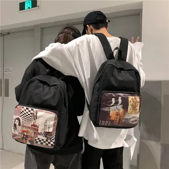 College Style Couple Large Capacity Nylon Backpack for Boys and Girls Multifunctional Casual Wild Travel Bag School Bag Mochila
College Style Couple Large Capacity Nylon Backpack for Boys and Girls Multifunctional Casual Wild Travel Bag School Bag Mochila