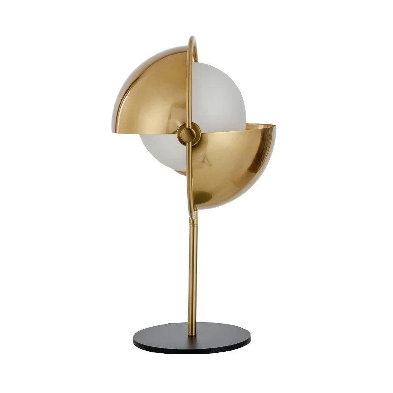 Postmodern desk lamp is contemporary and contracted stage berth lamp metal golden glass ball rotation decorative lamp
Postmodern desk lamp is contemporary and contracted stage berth lamp metal golden glass ball rotation decorative lamp