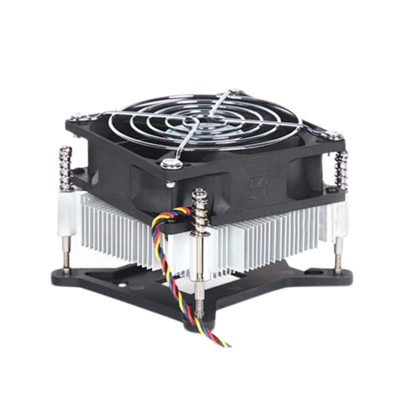 CPU Cooler Silence 4Pin Fan Copper Radiator Heatsink Cooler Support for Intel 115X Series 1150 1155 1156 1151
CPU Cooler Silence 4Pin Fan Copper Radiator Heatsink Cooler Support for Intel 115X Series 1150 1155 1156 1151