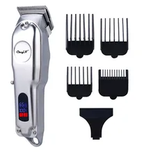 CkeyiN Quick Charge Hair Clipper Professional Metal Hair Trimmer Low Noise Barber LED Display Haircut Device Shaver 4 Guide Comb
CkeyiN Quick Charge Hair Clipper Professional Metal Hair Trimmer Low Noise Barber LED Display Haircut Device Shaver 4 Guide Comb