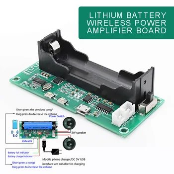 Pohiks 1pc 2 Channel 2*5W Digital Amplifier Board bluetooth 5.0 Audio Module for DIY Speaker Audio Video Parts
Pohiks 1pc 2 Channel 2*5W Digital Amplifier Board bluetooth 5.0 Audio Module for DIY Speaker Audio Video Parts