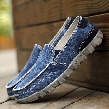 High Quality Casual Shoes Men 2019 Breathable Canvas Male Loafers Comfort Denim Flat Shoes Light Slip-On Male Loafers HC-600
High Quality Casual Shoes Men 2019 Breathable Canvas Male Loafers Comfort Denim Flat Shoes Light Slip-On Male Loafers HC-600