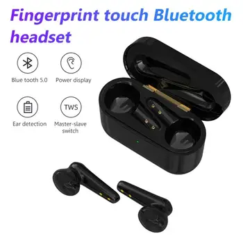 Wireless Bluetooth5.0 Earphones TWS Fingerprint Touch Headsets Noise Reduction Headphone Handsfree Waterproof Earburds for Sport
Wireless Bluetooth5.0 Earphones TWS Fingerprint Touch Headsets Noise Reduction Headphone Handsfree Waterproof Earburds for Sport