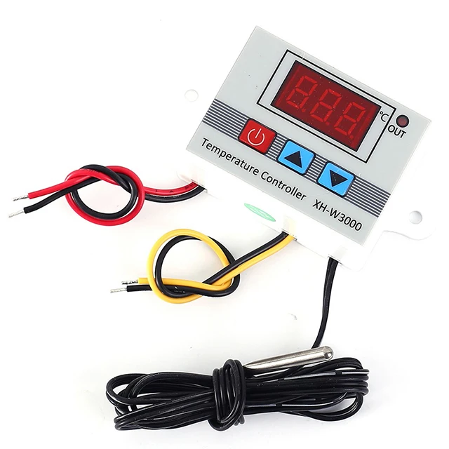 A7-- Digital Thermostat Temperature Controller -30-220 Celsuis Thermometer Alarm Temp Regulator NTC Sensor DC 12V 120W
A7-- Digital Thermostat Temperature Controller -30-220 Celsuis Thermometer Alarm Temp Regulator NTC Sensor DC 12V 120W