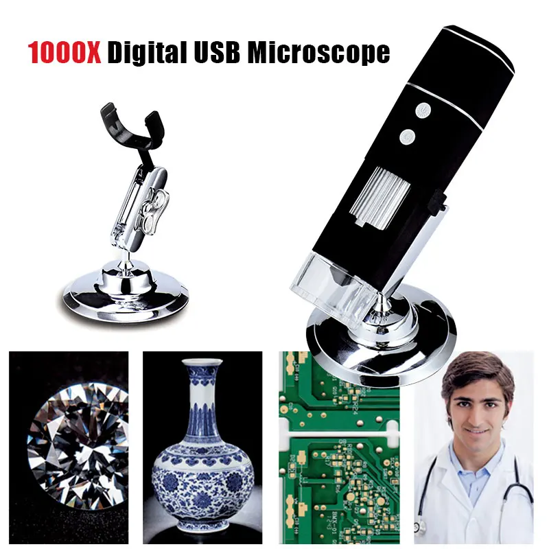 Waterproof Real-Time Video Mobile Phones 1080P 8 Led Lights USB Electron Microscope Digital Microscope Wi-Fi Microscope
Waterproof Real-Time Video Mobile Phones 1080P 8 Led Lights USB Electron Microscope Digital Microscope Wi-Fi Microscope
