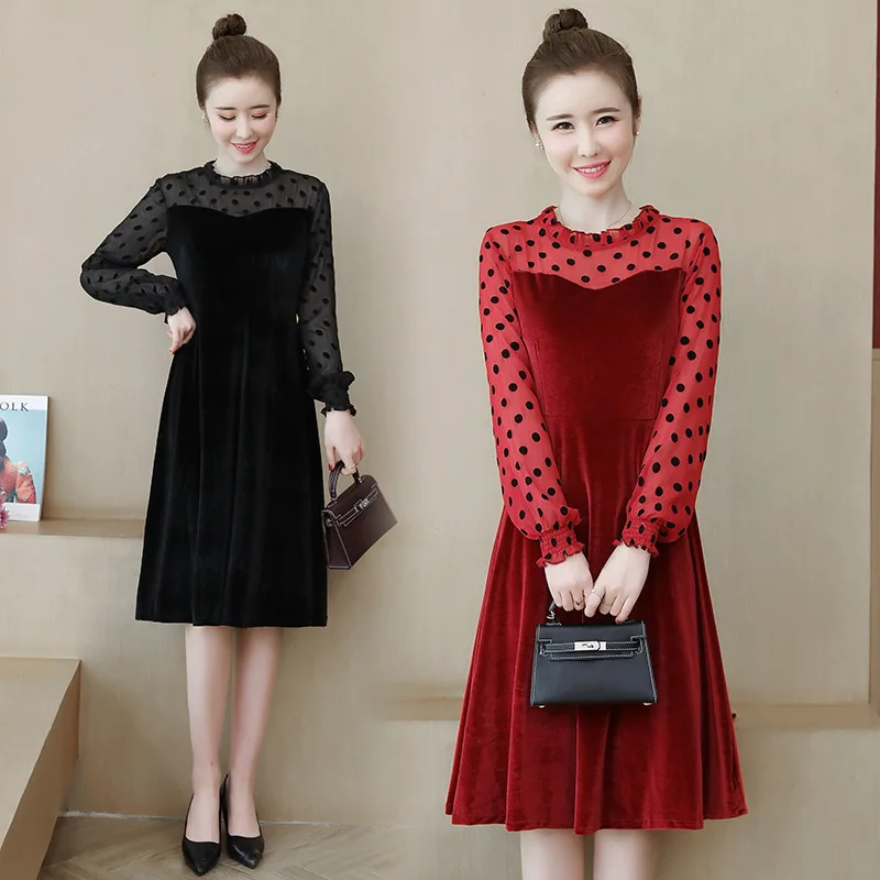 Autumn New Style 2019 Large Size Dress 200 Large GIRL'S Fashion Loose Slimming Gold Velvet Dress
Autumn New Style 2019 Large Size Dress 200 Large GIRL'S Fashion Loose Slimming Gold Velvet Dress