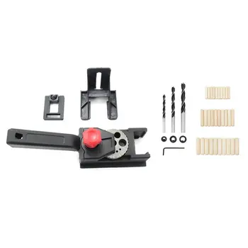 Punch Locator 10 Holes Woodworking Punching Positioning Fixture Device DIY 3-12mm Bit Limit Ring Set with Scale Ruler
Punch Locator 10 Holes Woodworking Punching Positioning Fixture Device DIY 3-12mm Bit Limit Ring Set with Scale Ruler