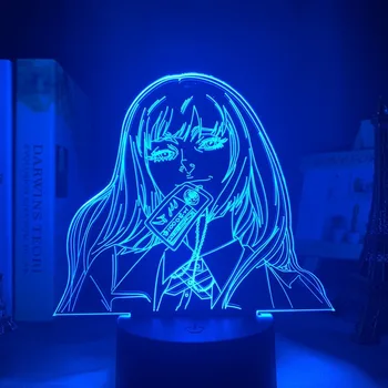 Japanese Waifu 3D Lamp Yumeko Jabami Led Night Light From Kakegurui Compulsive Gambler Gift for Bedroom Decor Nightlight Cute 
Japanese Waifu 3D Lamp Yumeko Jabami Led Night Light From Kakegurui Compulsive Gambler Gift for Bedroom Decor Nightlight Cute