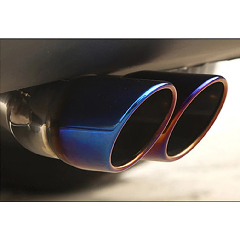 1PC Exhaust Pipe Muffler Tail Pipe Outlet Nozzle End Stainless Steel Trim Tip Circular Oblique End Double Out Car Tail Pipe
1PC Exhaust Pipe Muffler Tail Pipe Outlet Nozzle End Stainless Steel Trim Tip Circular Oblique End Double Out Car Tail Pipe